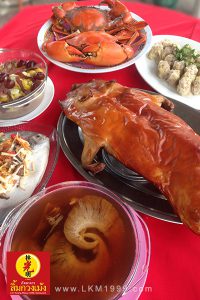 Catering ชุดอาหารไหว้เทศกาล ทั้งหมูหัน หูฉลามเม้งซิก ปูปลาตัวใหญ่ๆ!! | Lim Kwang Meng (1999) Restaurant ชุดอาหารไหว้เทศกาล ด้วยอาหารจีน ระดับภัตตาคาร - Great Taochew food bangkok
